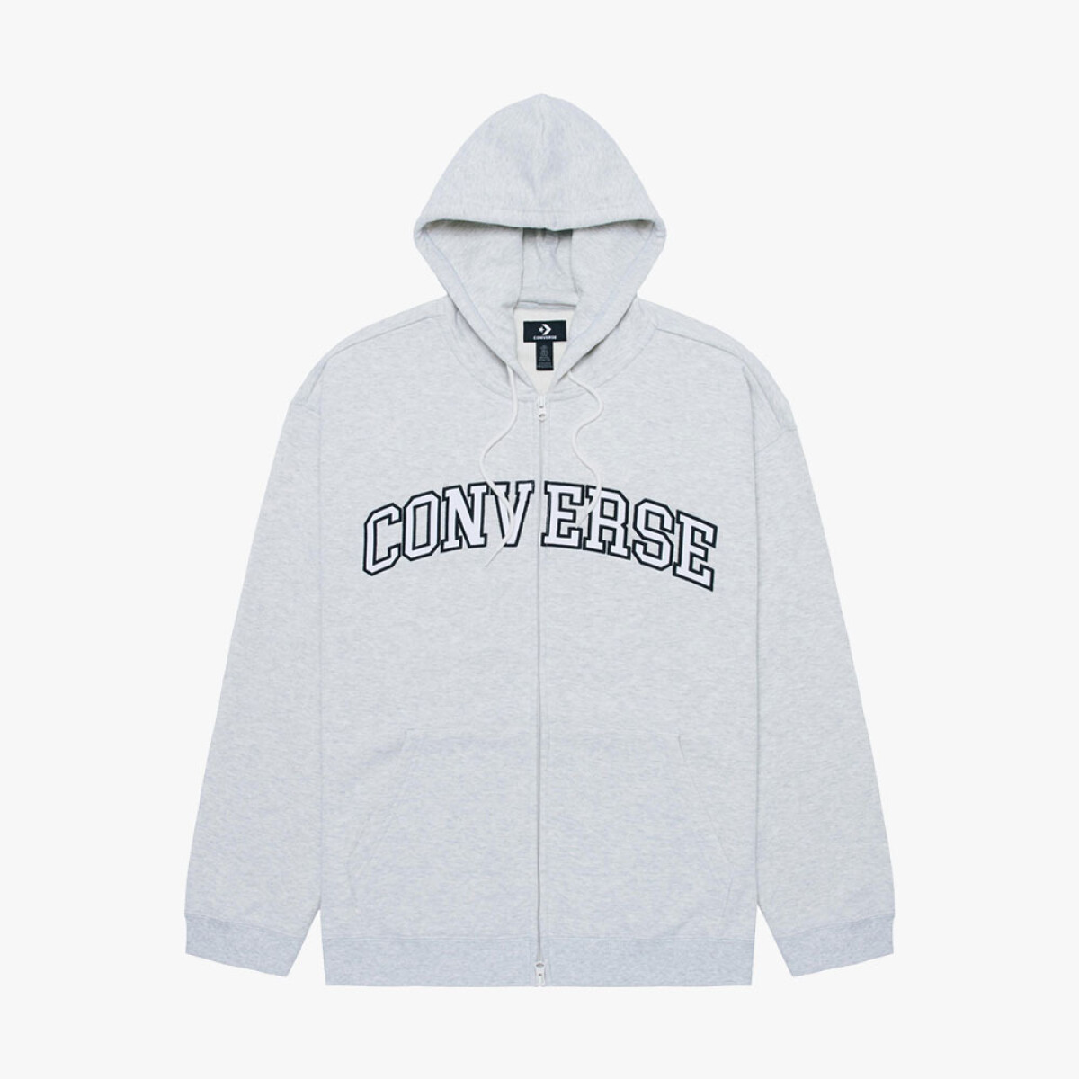 RETRO CHUCK FZ HOOD RETRO LT HEATH GREY - HEATH GREY 