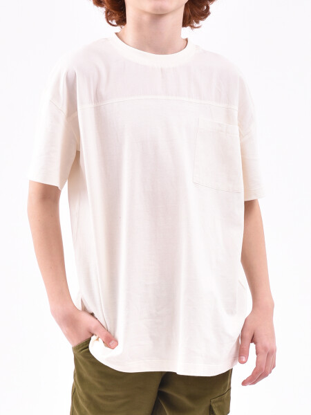 REMERA BERTINO CREMA