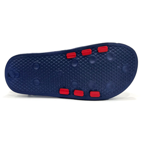 Chancletas Ocean Pacific Ojotas Unisex Playa Piscina Azul y Rojo