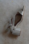 Sandalia Bling Bling Plateado