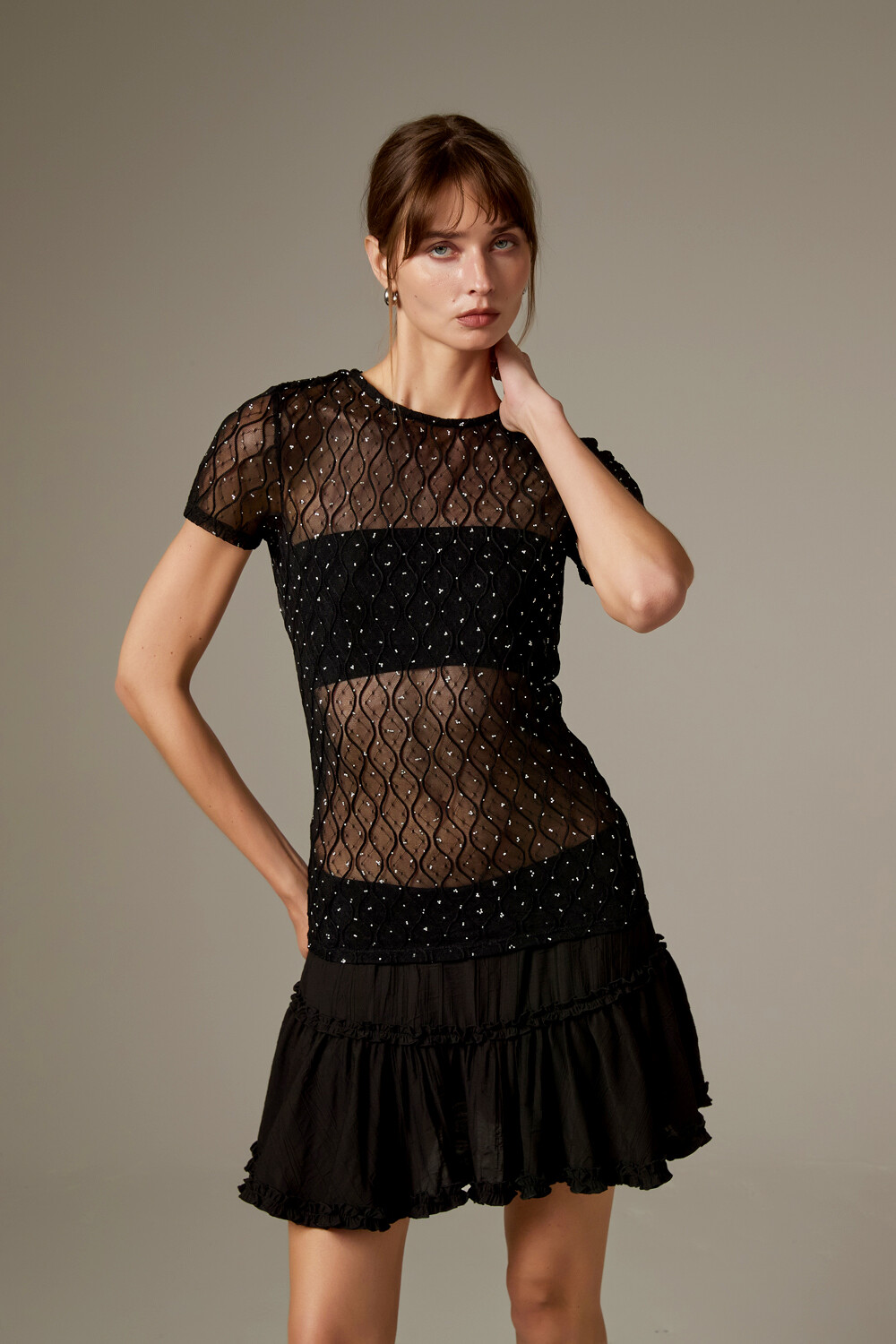 Remera Cima Negro