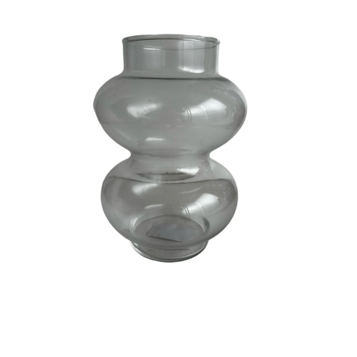 FLORERO 2 NUBES D13x20CM TRANSPARENTE 