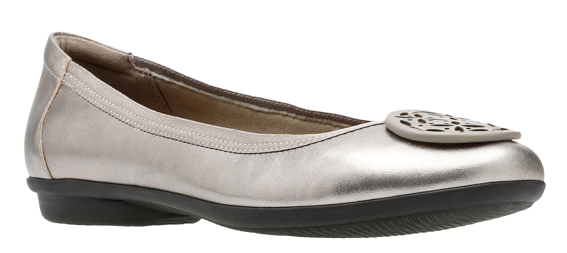 Gracelin Lola Clarks - Pewter 