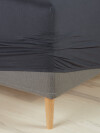 Sábana bajera ajust jersey JENNY 90x200x35 gris osc Sábana bajera ajust jersey JENNY 90x200x35 gris osc
