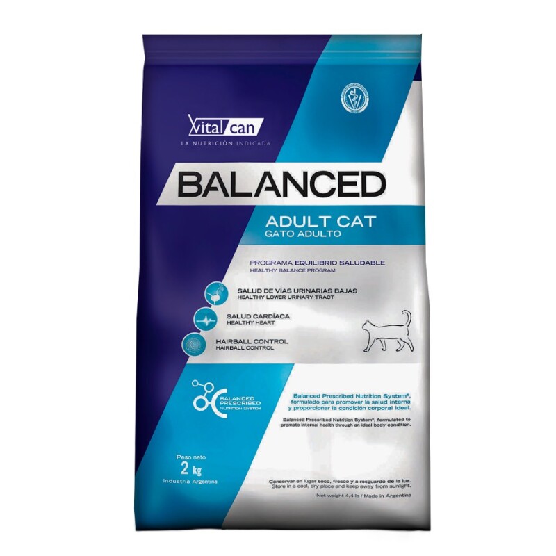 Balanced Gato Adulto 2Kg Balanced Gato Adulto 2Kg