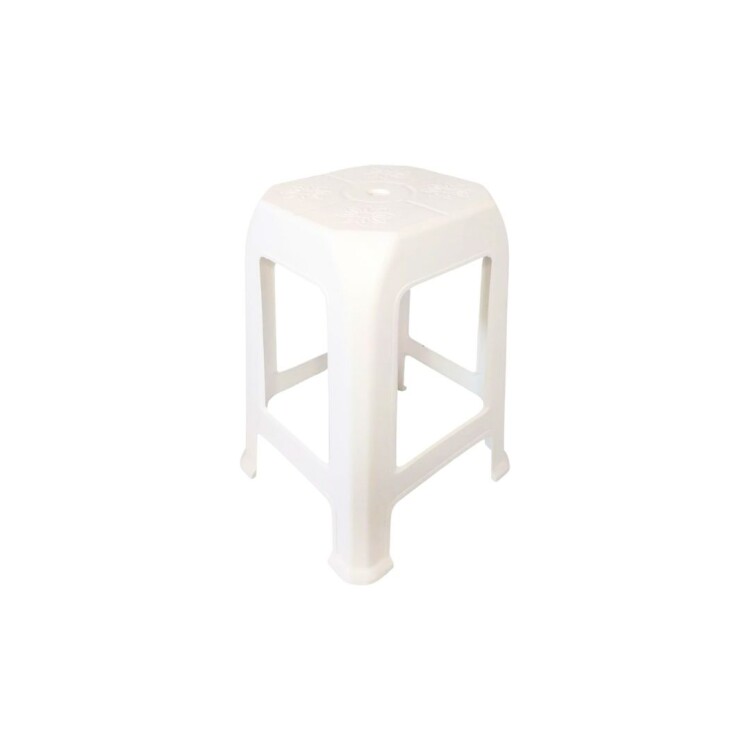 BANQUETA PLASTICO BLANCA 45CM BANQUETA PLASTICO BLANCA 45CM