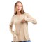 REMERA TRENDY S-XXL BEIGE