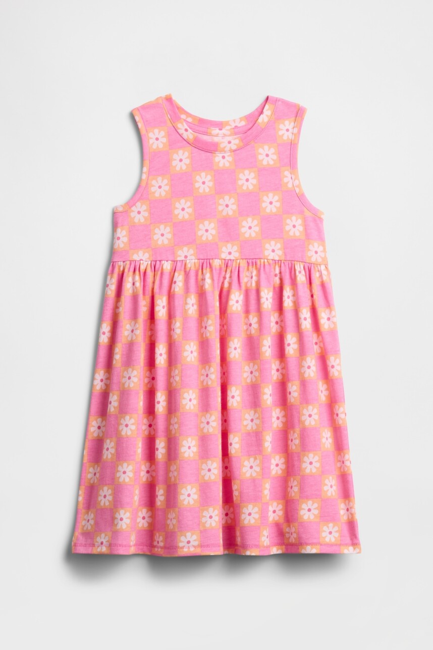 Vestido Toddler Niña Pink Floral