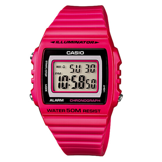 Reloj CASIO W215H-4AVDF en Resina Rosado Esfera 40mm 0