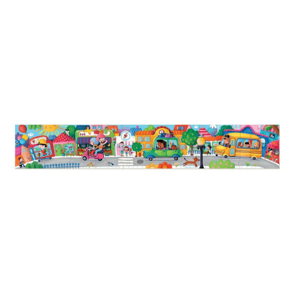 Puzzle Panoramico Paseo Familia Rompecabezas Educa Niños Puzzle Panoramico Paseo Familia Rompecabezas Educa Niños