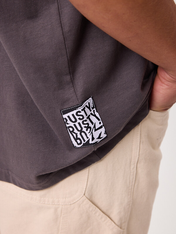 T-SHIRT POPEYE RUSTY Gris Oscuro