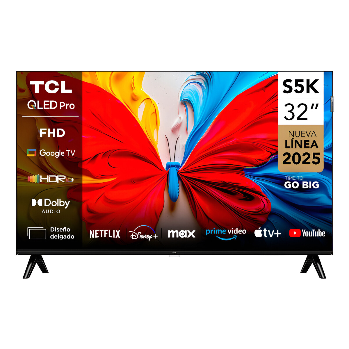 Smart Tv 32 Tcl Full Hd Qled 32s5k 