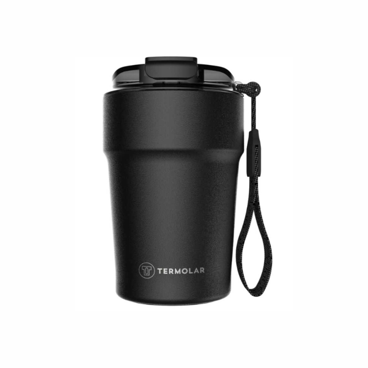 VASO TERM UNIQ 380ML NEGRO TERMOLAR 