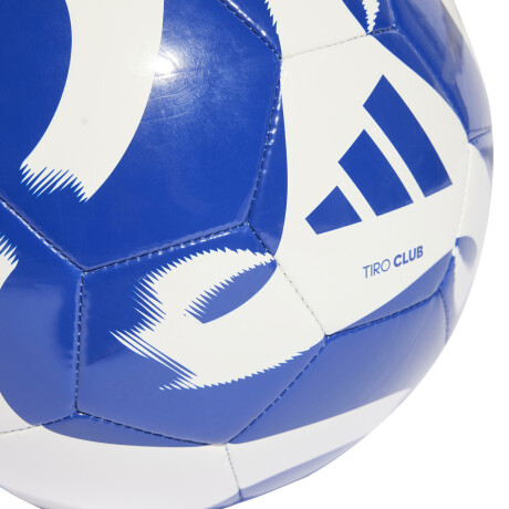 PELOTA adidas TIRO CLUB White & Blue