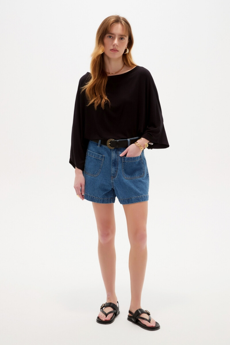 Remera Amapi - Negro 