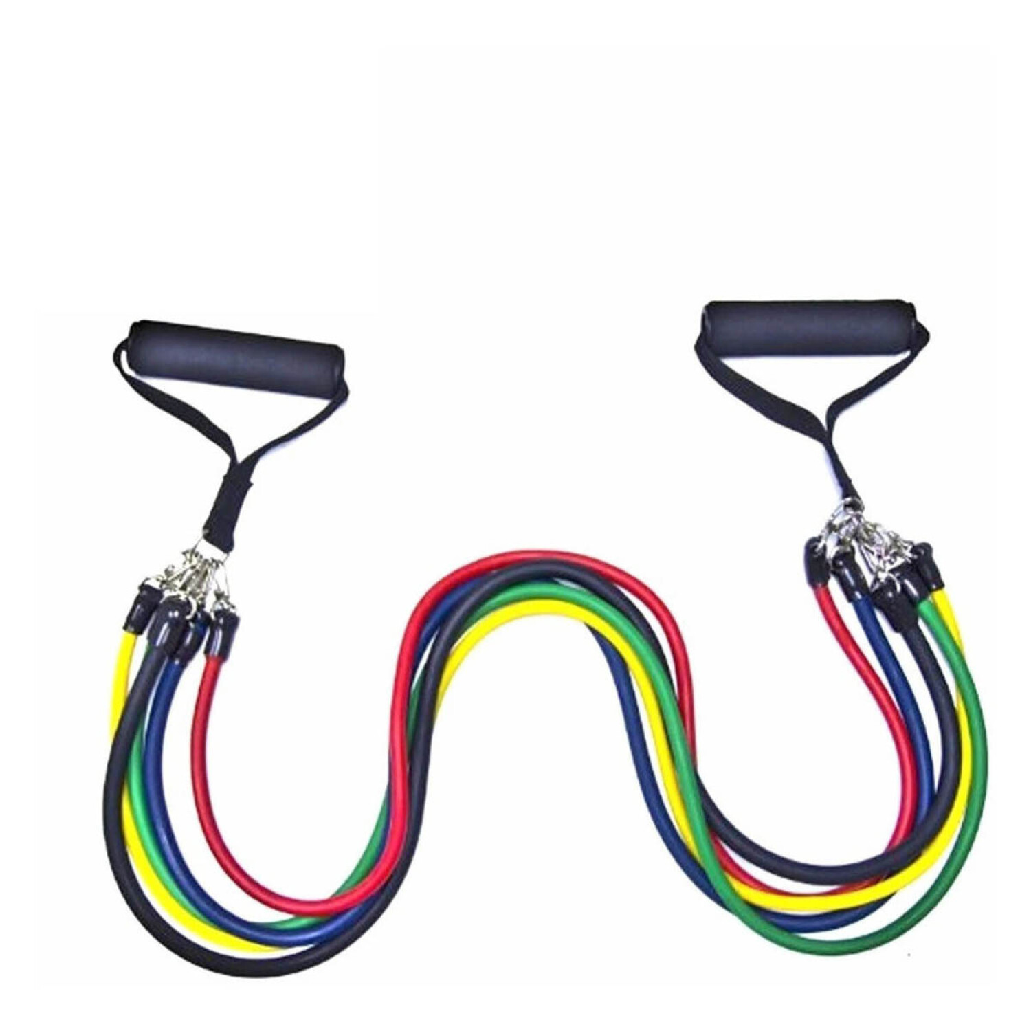 Set De Bandas De Resistencia Dunlop – 5 Niveles, Incluye Booty Bands, Bolsa De Almacenamiento