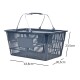 Canasto supermercado GRIS OSCURO