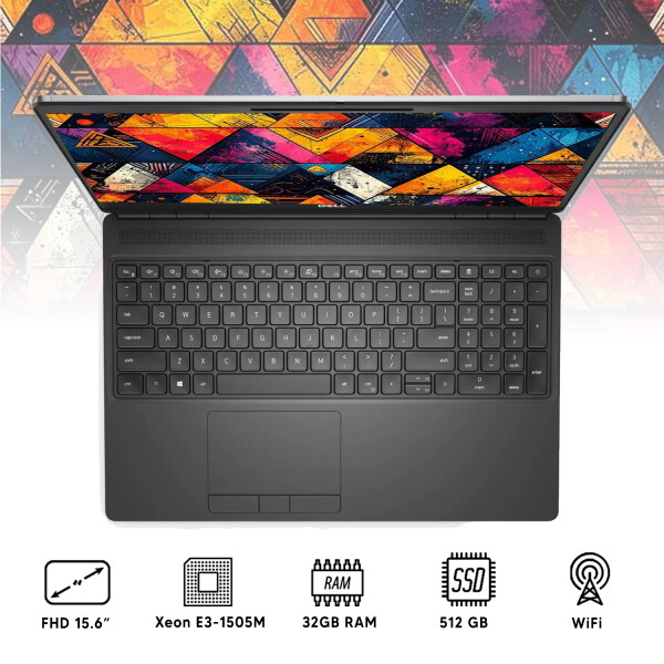 Notebook Dell 5520 Xeon 1505m 32gb 512gb Ssd NOTEBOOK RFPL DELL 5520 XEON/32/512/M120