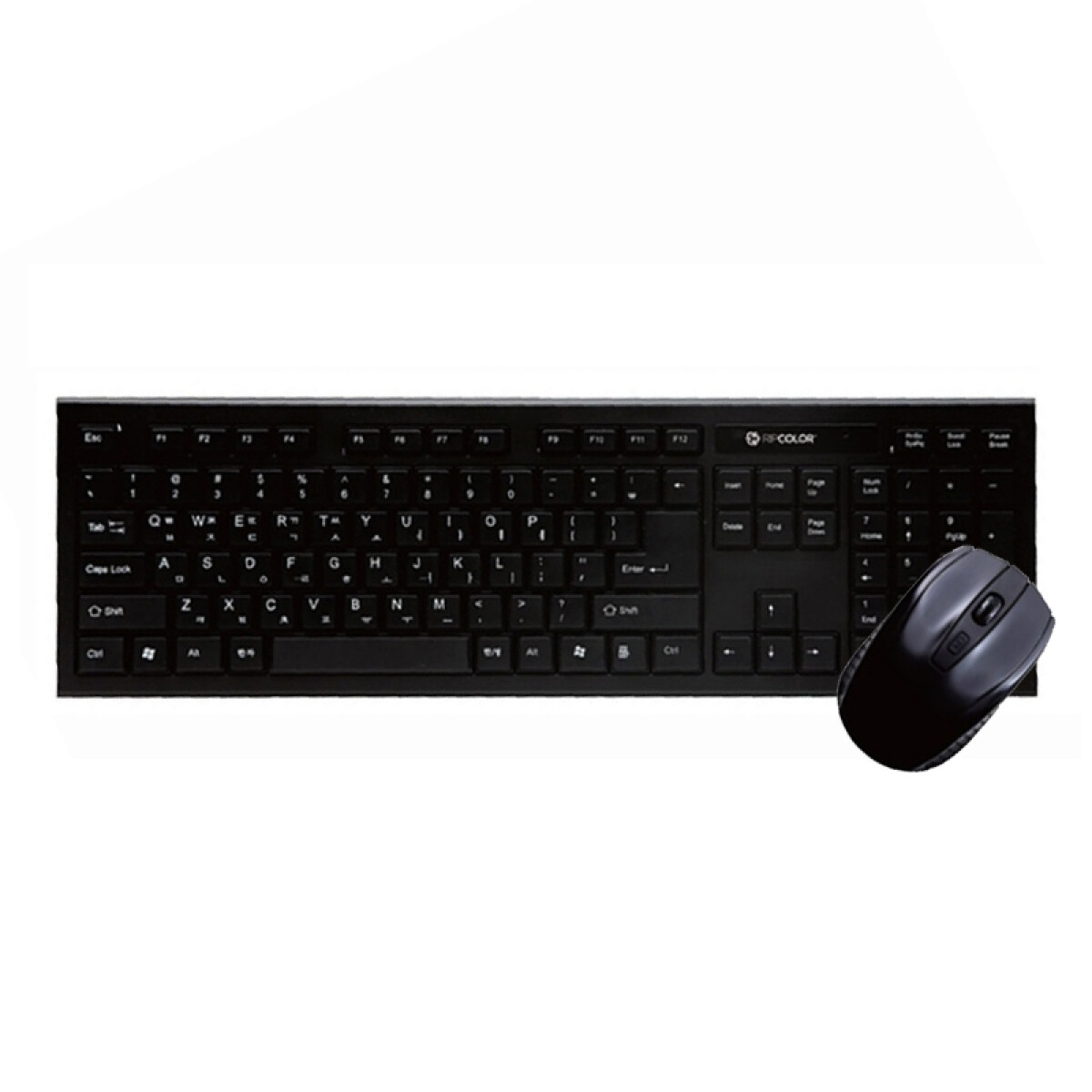 Combo Ripcolor: Teclado+Mouse Inalámbrico J0101 