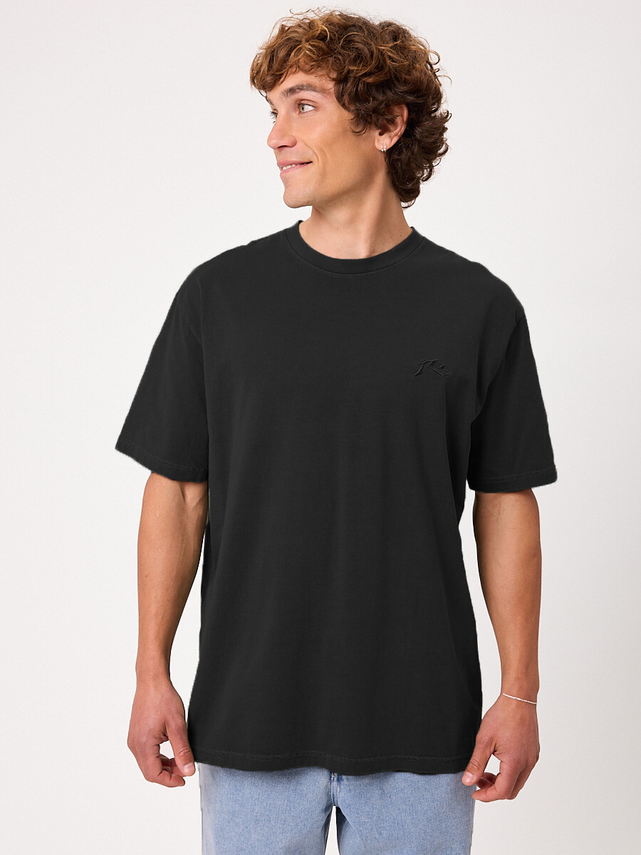 T-SHIRT CUNYT RUSTY - Negro 
