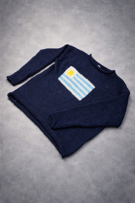 Sweater Flag Handmade Men Azul