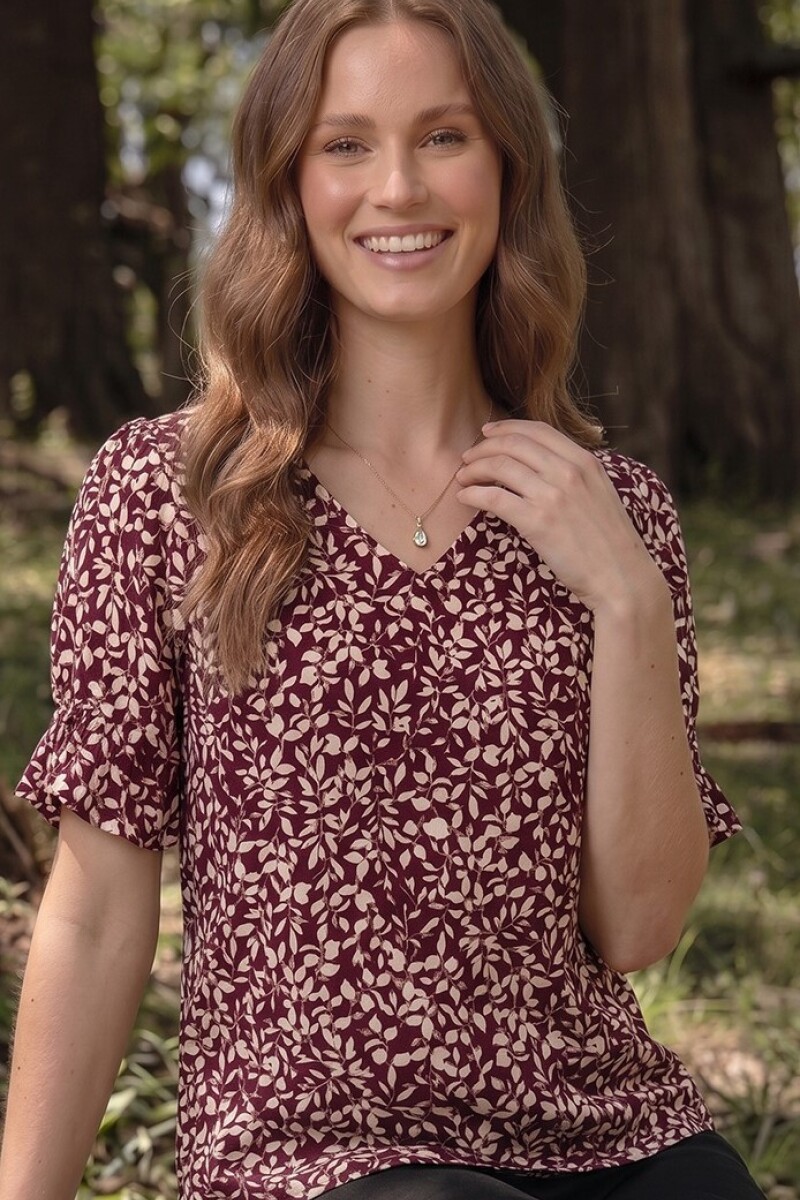 Blusa Estampada. Blusa Estampada.