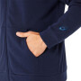 Casaca Training Sweat Full Zip Hombre Midnight