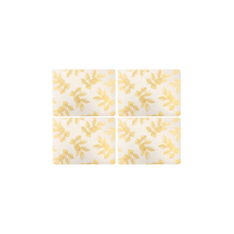 PORTMEIRION S MILLER GRIS CLARO INDIVIDUALES SET x 4 -30x23 cm PORTMEIRION S MILLER GRIS CLARO INDIVIDUALES SET x 4 -30x23 cm