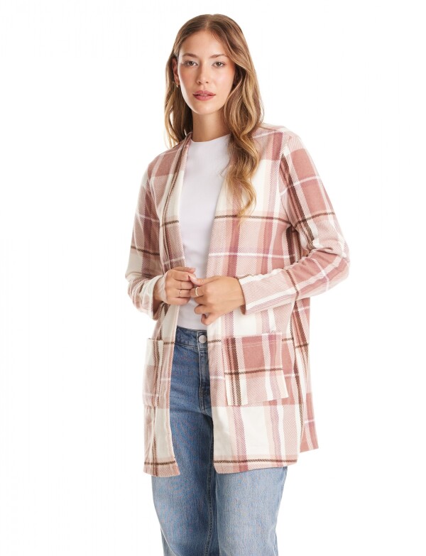Cardigan Cozy ROSA/MULTI