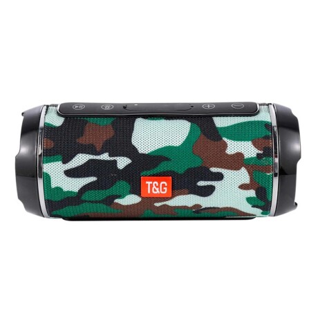 PARLANTE PORTÁTIL BLUETOOTH TG116 CILINDRO SIMIL FLIP CAMUFLADO PARLANTE PORTÁTIL BLUETOOTH TG116 CILINDRO SIMIL FLIP CAMUFLADO