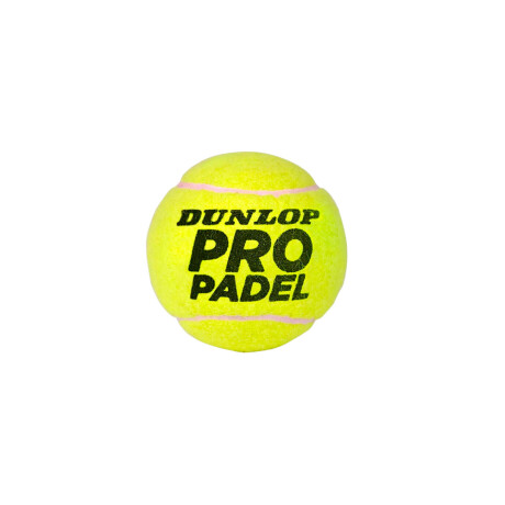 PELOTA DUNLOP DE PADDLE TEAM X3 Yellow