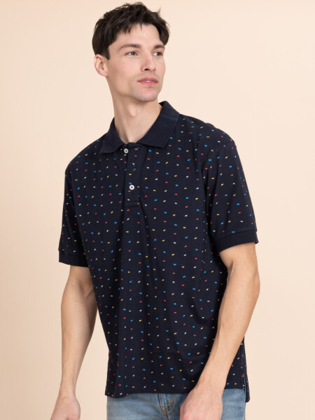 Camiseta polo Azul