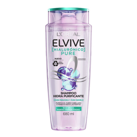 Shampoo Elvive 680ml Hialuronico Pure Shampoo Elvive 680ml Hialuronico Pure