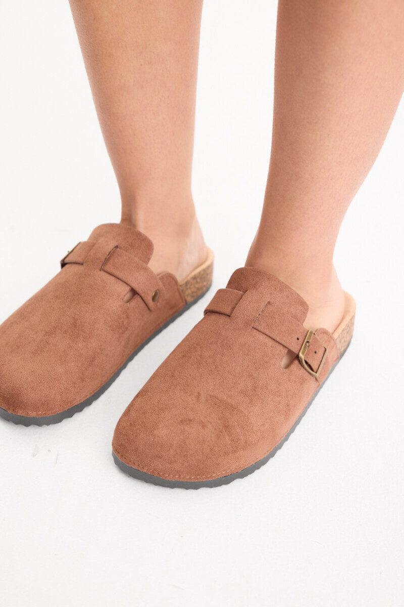 Sandalia Fiore Marron