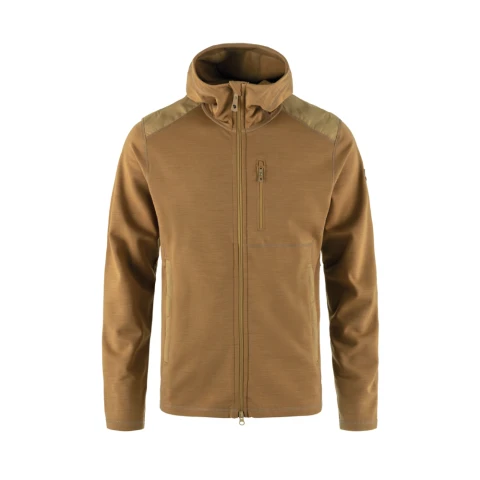 Keb Fleece Hoodie - Hombre Buckwheat Brown