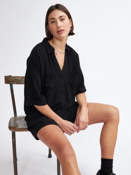 CAMISA BUENOS AIRES NEGRO