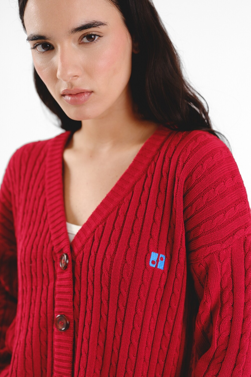 Cardigan Comodín PRE ORDER Rojo