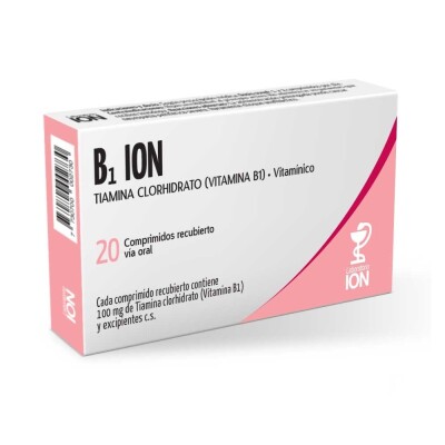 B 1 Ion 100 Mg. 20 Comp. B 1 Ion 100 Mg. 20 Comp.