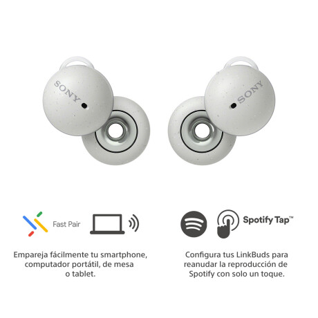 Auriculares SONY in-ear Bluetooth Inalambricos WHITE