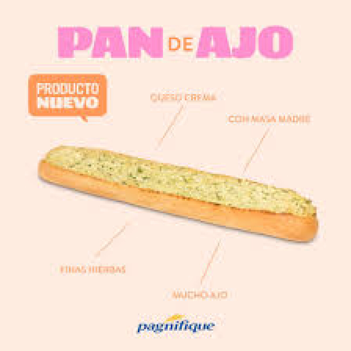 Pan de ajo Pagnifique 