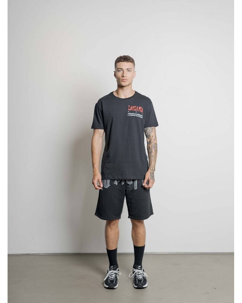 REMERA COLOR NEGRO LM Negro