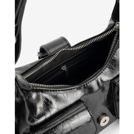Cartera Baguette Multipocket Negro