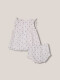 Conjunto De Vestido Dobby Blanco