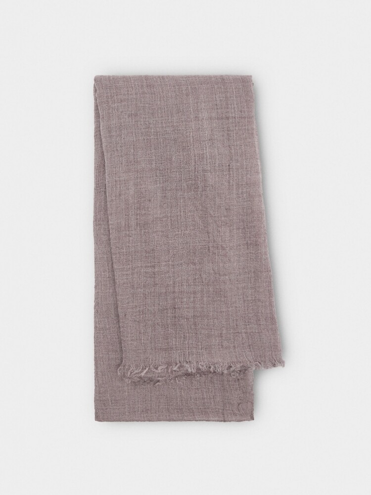 Pashmina Con Lana rosa