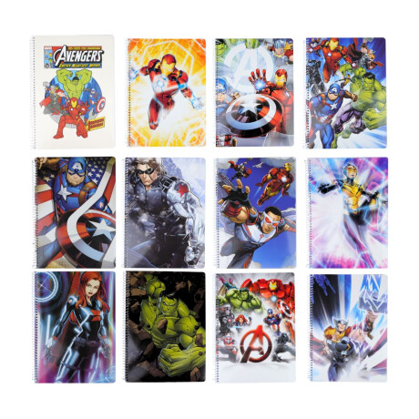 Cuadernola Avengers tapa dura 96 hojas Cuadernola Avengers tapa dura 96 hojas
