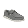 Calzado Hey Dude Wally Stretch Canvas Gris