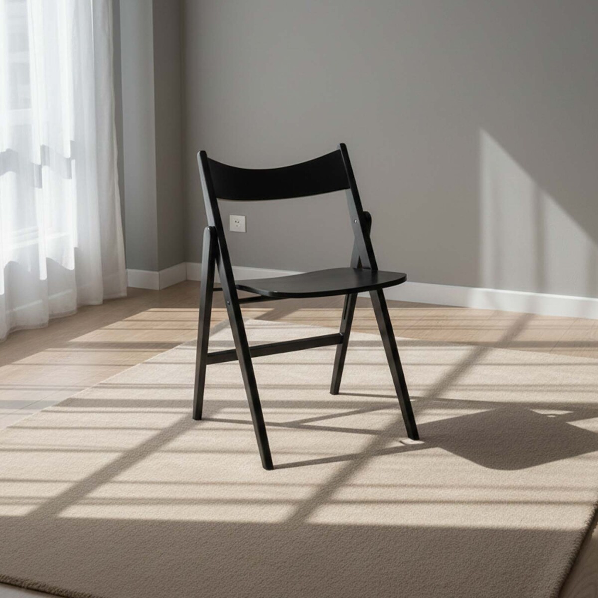 SILLA DE COMEDOR - MADERA NEGRO BERTA 