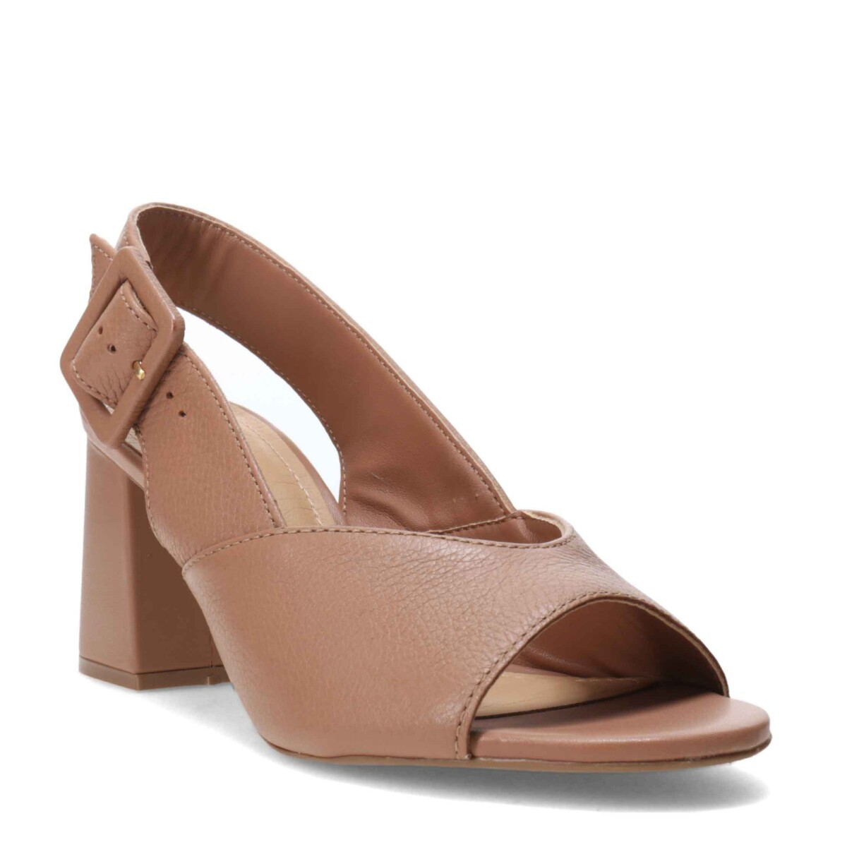 Sandalias de Mujer Bottero con Hebilla y Punta Abierta - Marrón Cafe 