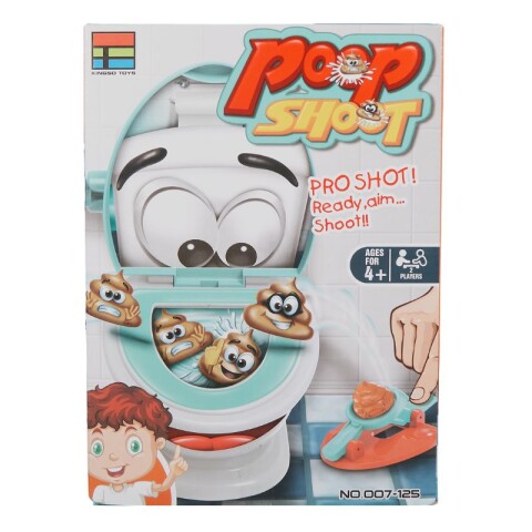 Juego De Mesa POOP SHOOT 18*13*24cm Juego De Mesa Poop Shoot 18*13*24cm