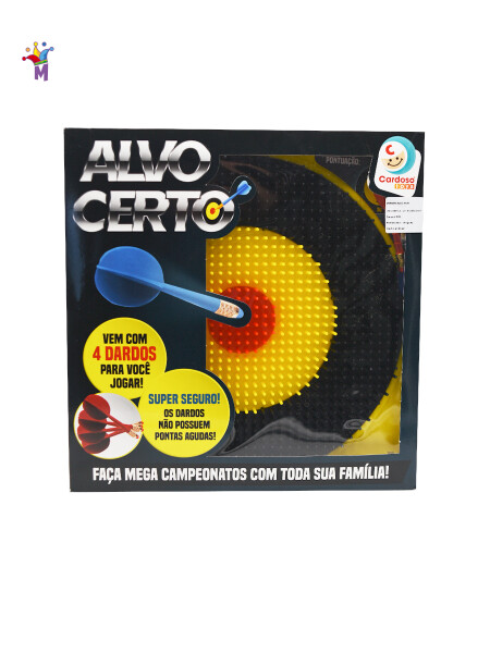 TIRO AL BLANCO 36*36 CM AMARILLO